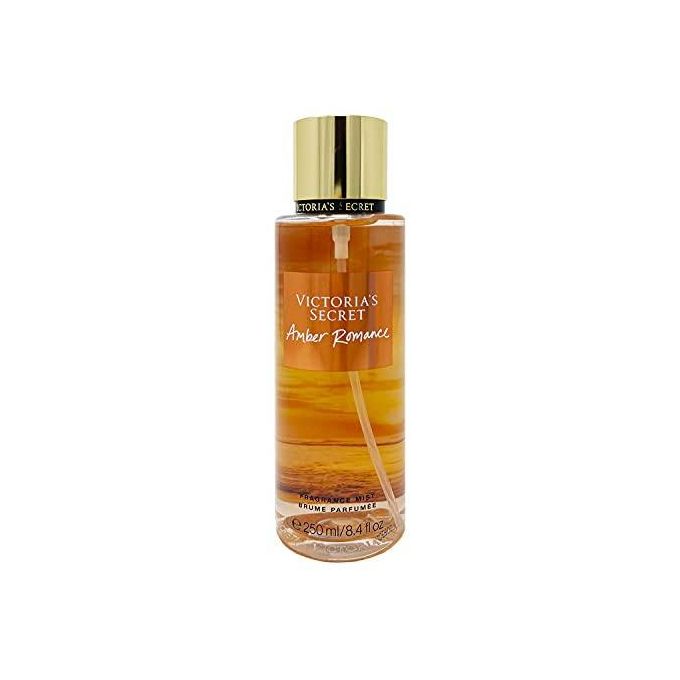 Victoria's Secret Amber Romance Refreshing Body Mist, 250ml Amber Romance Victorias Secret Mist Fragrance for Women, known for its Warm and Alluring Scent