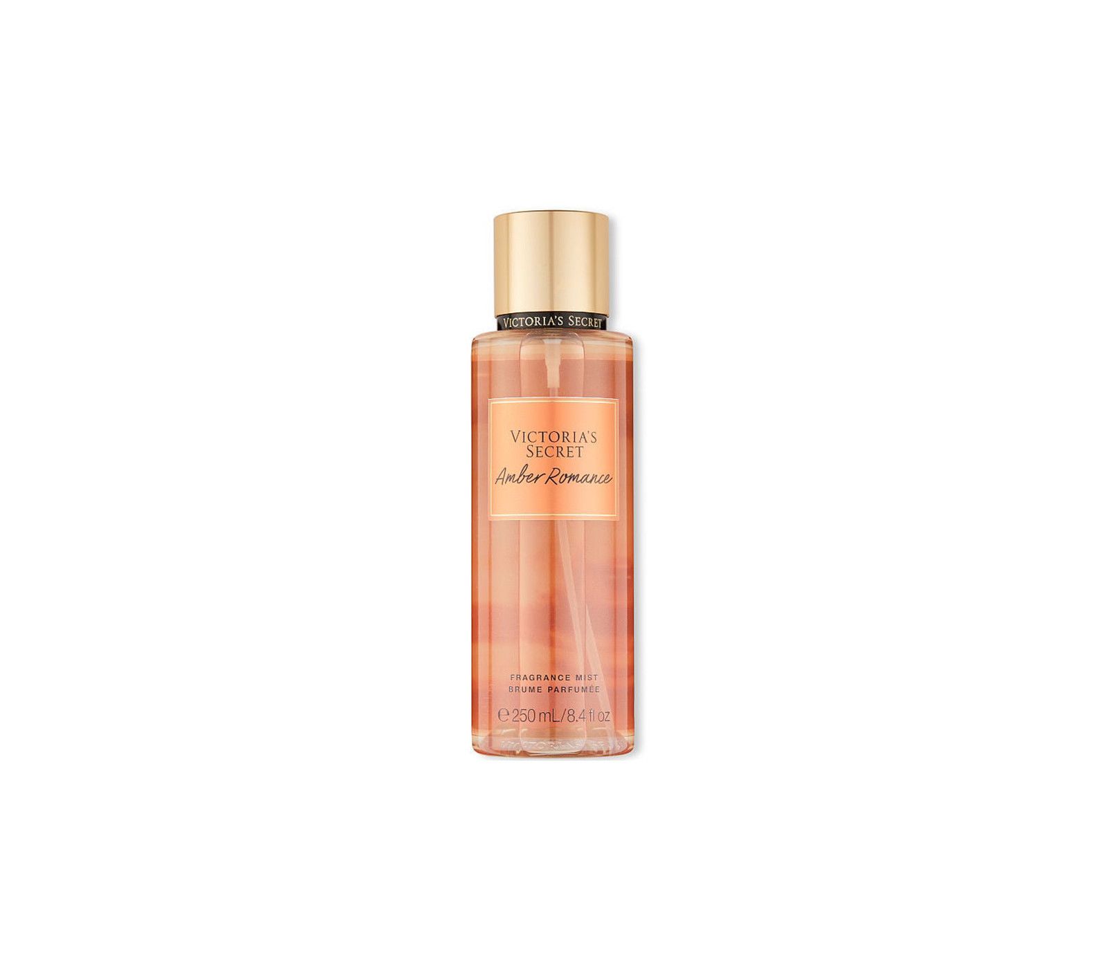 Victoria's Secret Amber Romance Refreshing Body Mist, 250ml Amber Romance Victorias Secret Mist Fragrance for Women, known for its Warm and Alluring Scent