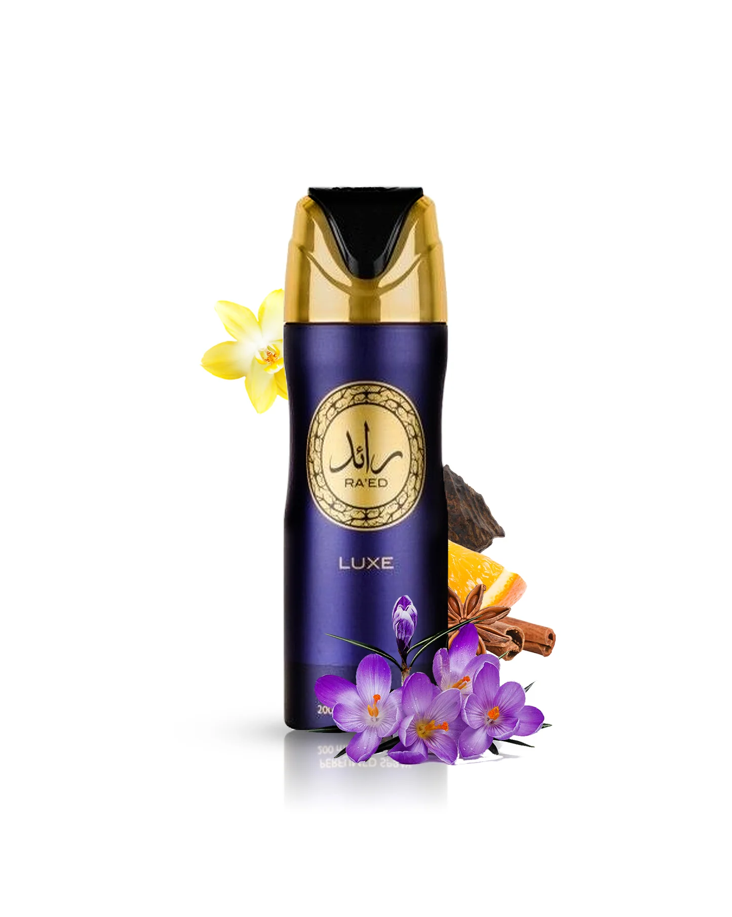 Lattafa Raed Luxe Deodorant Body Spray 200ml Ra'ed Luxe Body Spray Unisex Fragrance by Lattafa Suitable for Women and Men