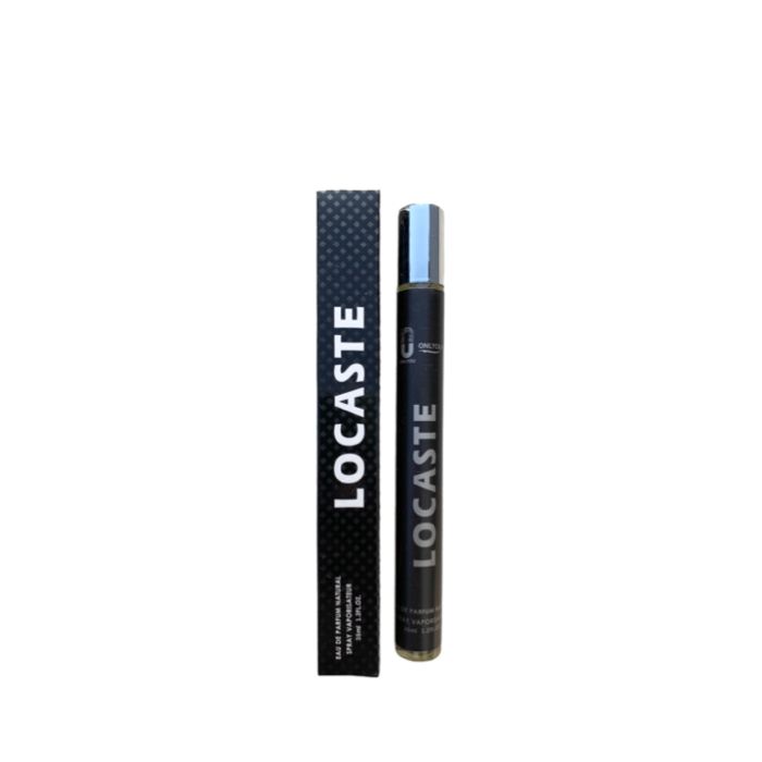 Locaste Black 35ml/1.2fl oz 1pc Eau De Parfum Mini Pocket Spray EDP Locaste Noir Travel-sized Perfume Fragrance