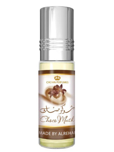 Choco Musk Perfume Oil 6ml By Al-Rehab Choco Musk Sweet, Gourmand Fragrance Concentrated Perfume Oil