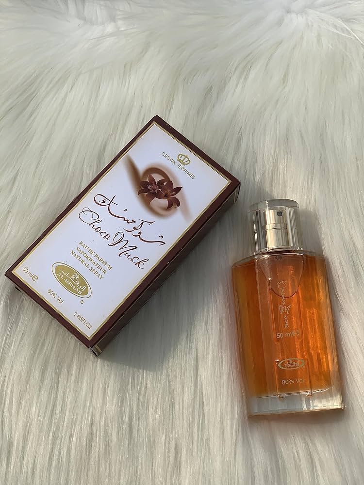 Choco Musk Perfume 50ml Eau de Parfum by Al-Rehab Choco Musk EDP Sweet, Gourmand Fragrance with a Prominent Chocolate Note