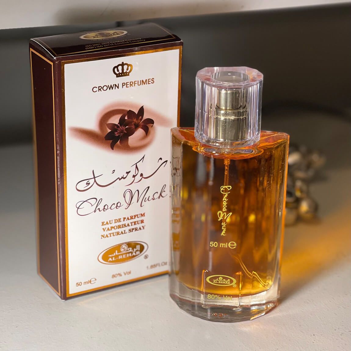 Choco Musk Perfume 50ml Eau de Parfum by Al-Rehab Choco Musk EDP Sweet, Gourmand Fragrance with a Prominent Chocolate Note