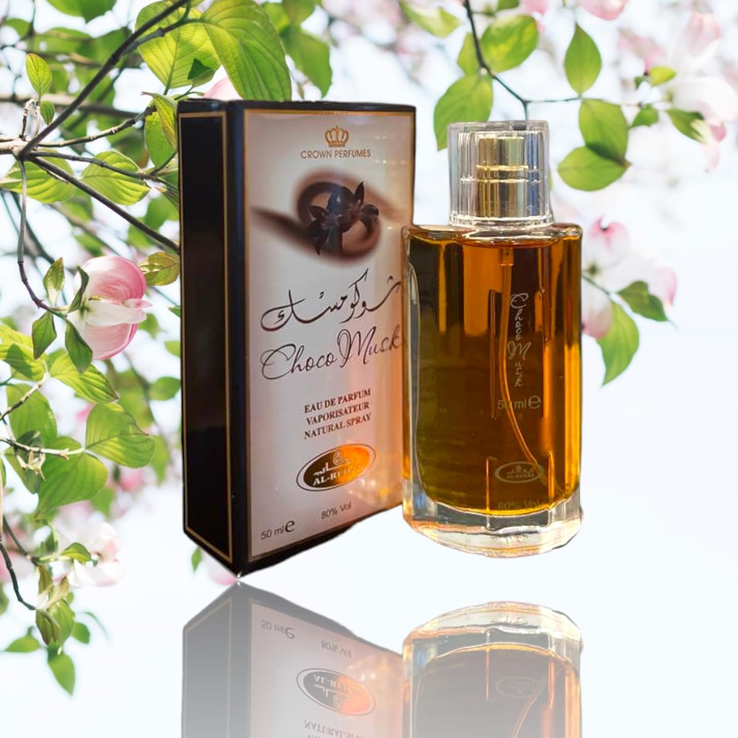 Choco Musk Perfume 50ml Eau de Parfum by Al-Rehab Choco Musk EDP Sweet, Gourmand Fragrance with a Prominent Chocolate Note