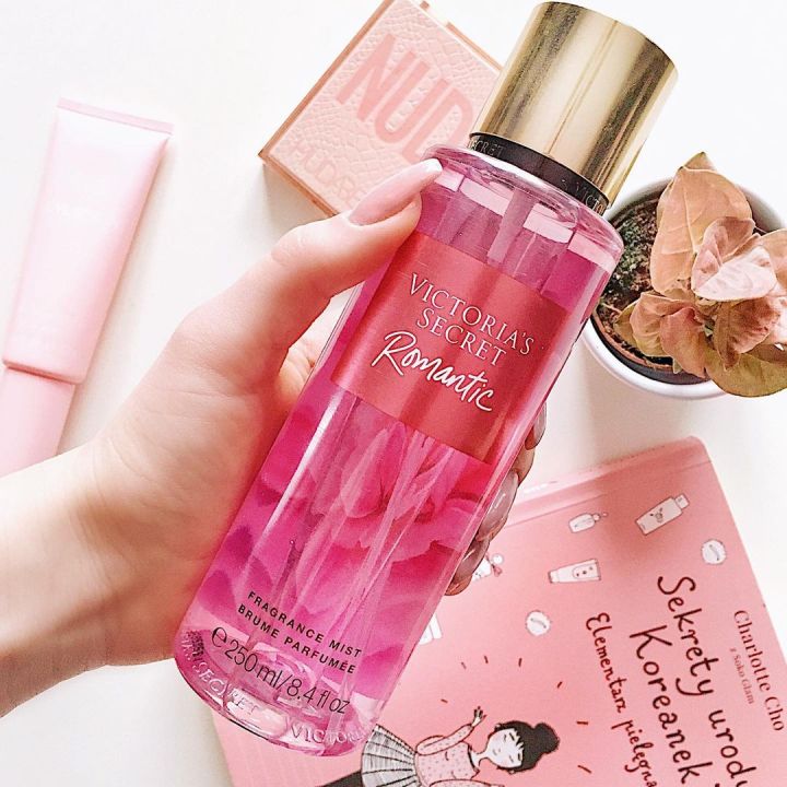Victoria's Secret Romantic Fragrance Mist 250ml Romantic Perfumed Body Spray By Victoria's Secret Romantic Body Splash Evoke a Feeling of Romance and Femininity