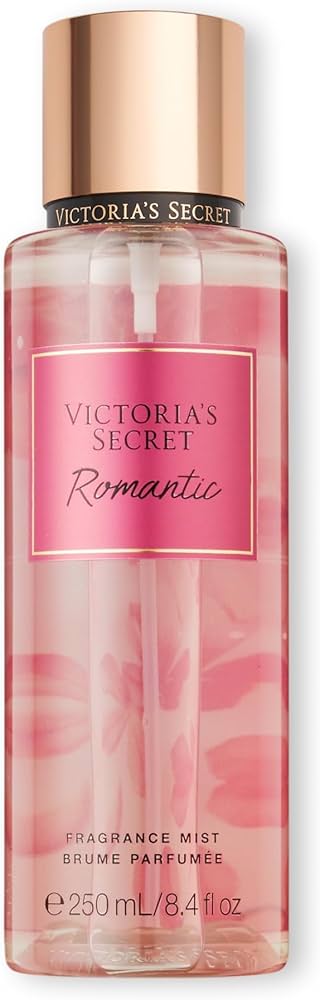 Victoria's Secret Romantic Fragrance Mist 250ml Romantic Perfumed Body Spray By Victoria's Secret Romantic Body Splash Evoke a Feeling of Romance and Femininity