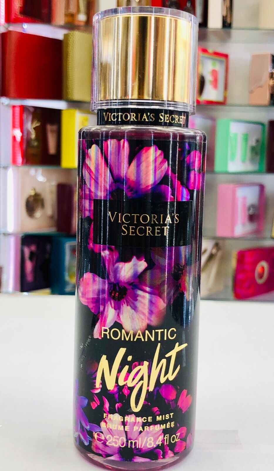 Victoria's Secret Romantic Night Fragrance Mist 250ml From Victoria's Secret Romantic Night Perfumed Body Splash for Evening Wear and Romantic Occasions
