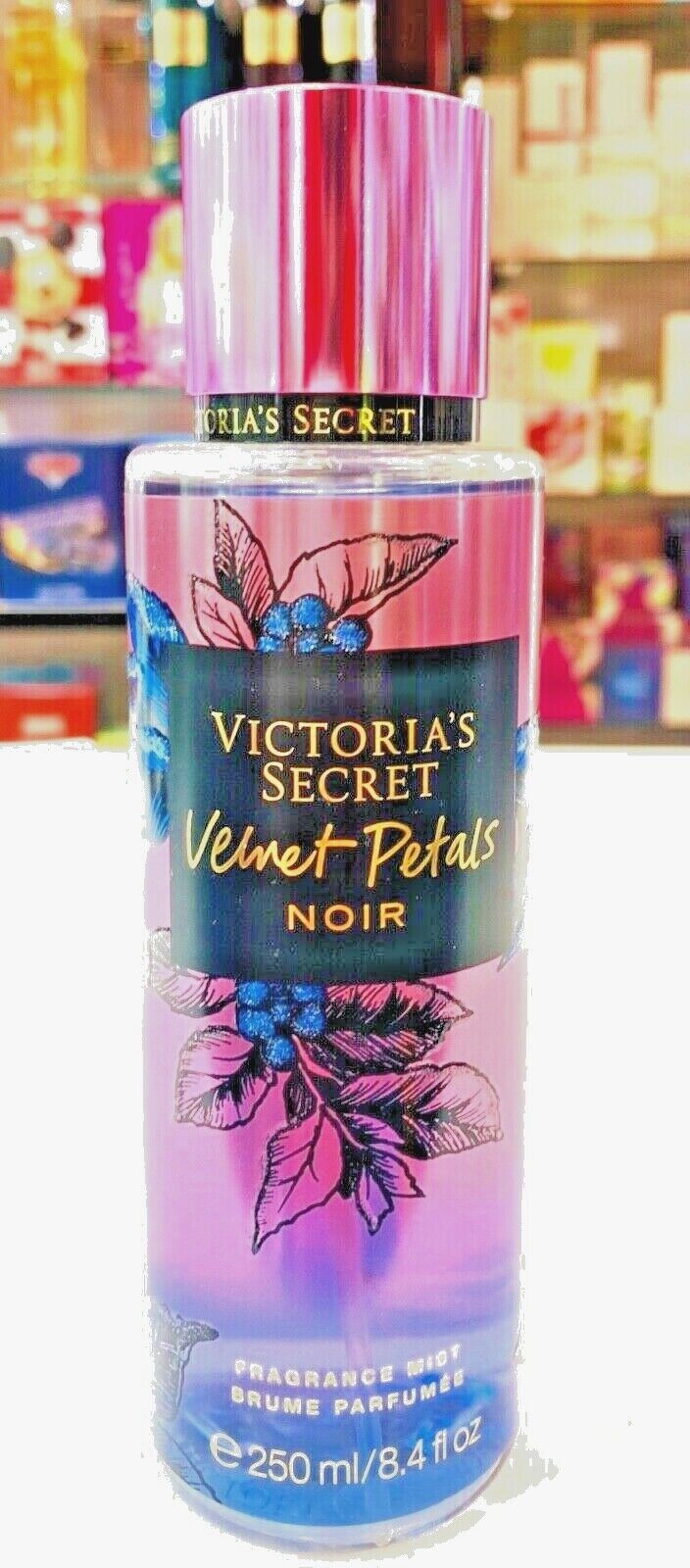 Victoria's Secret Velvet Petals Noir Fragrance Mist 250ml Victoria's Secret Velvet Petals Noir Perfumed Body Splash Floral-fruity-gourmand Fragrance