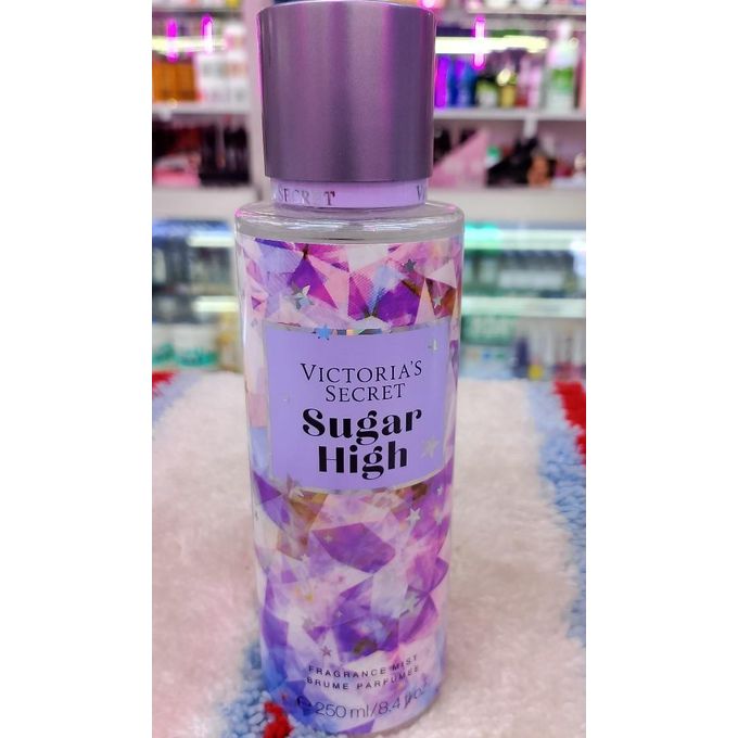 Victoria's Secret Sugar High Fragrance Mist 250ml Sweet, Fruity-gourmand Sugar High Perfumed Body Splash