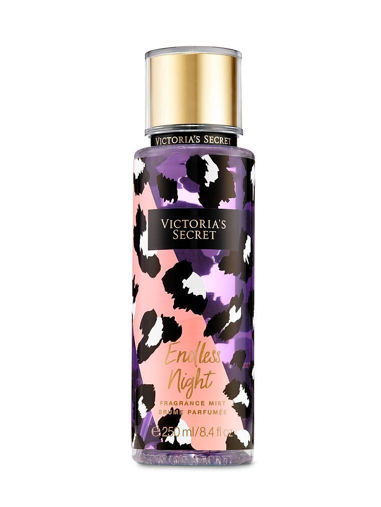 Victoria's Secret Endless Night Fragrance Mist 250ml Sweet, Sensual, and Slightly Floral  Notes Endless Night Body Splash