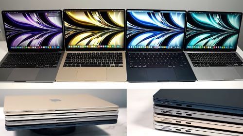 NEW MACBOOK AIR 13.6-INCH M4 CHIP 16GB RAM 256GB STORAGE 10- CORE CPU AND 8 -CORE GPU 1 YEAR APPLE WARRANTY