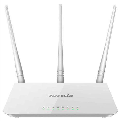 [Smart Home Essential] Tenda F3 High-Performance 300Mbps Wireless Router - Broadcom Chip, WIFI Stable & Fast Computers Accessories PC Phones Networking Products