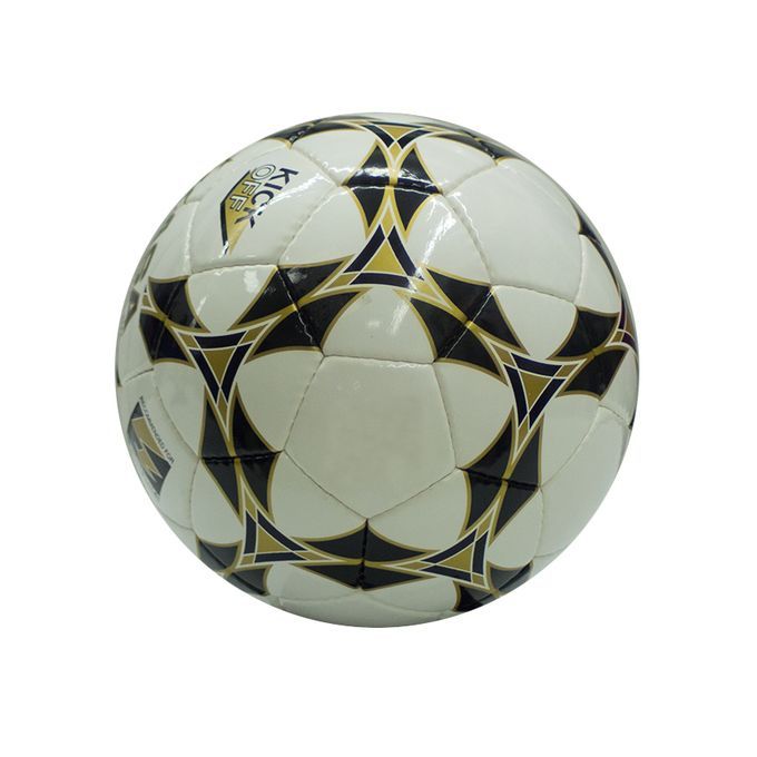 Mikasa Size 5 Soccer Ball Black,Gold & White