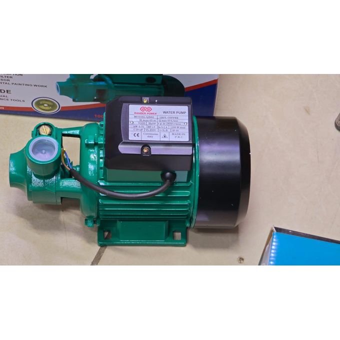 Ranger Power Electric Booster Pheripheral Water Pump 0.5hp, QB60, 35m Head, 100% Copper