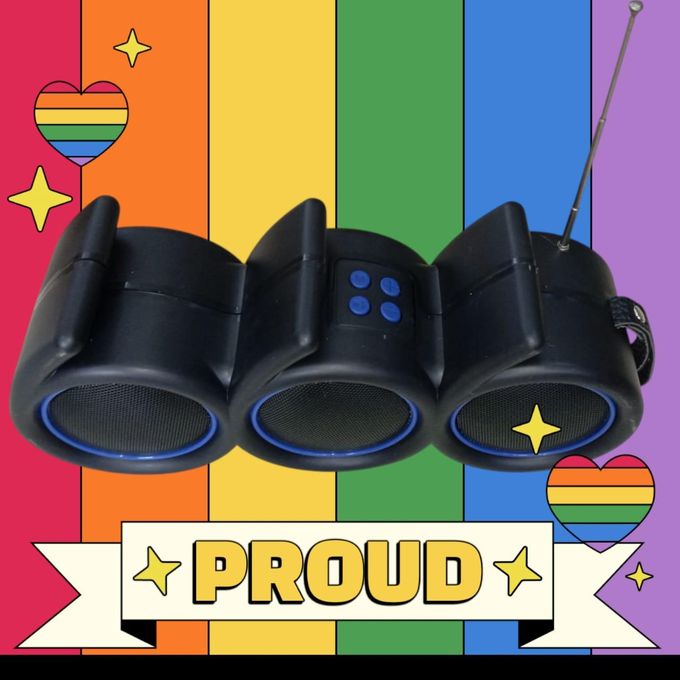 Robot Wireless RBT 606 Wireless Bluetooth Speaker Bass Support Aux-in, TF Card, USB FLASH DISK wireless speaker