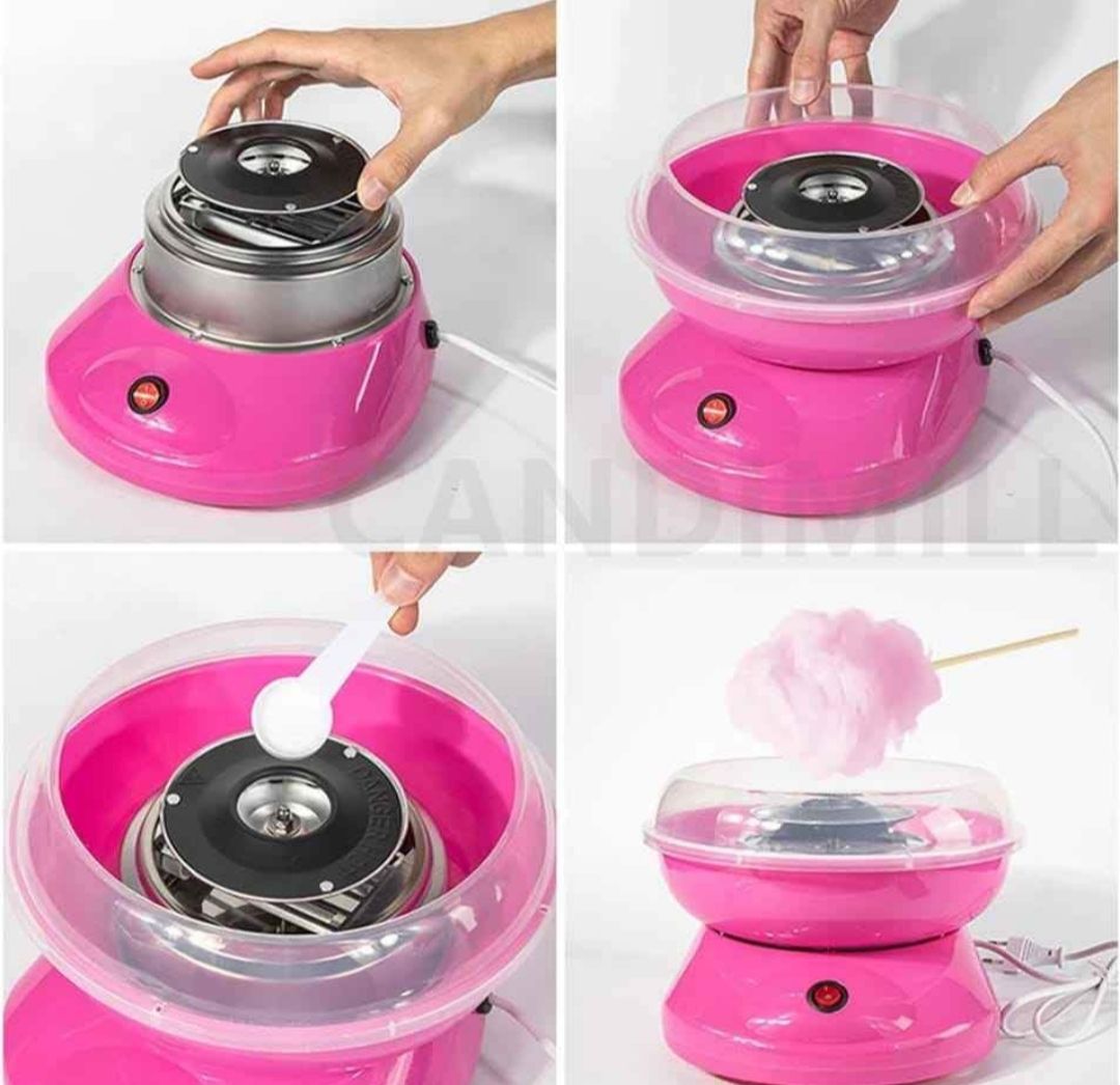 Portable Cotton Candy Machine Desktop Cotton Candy Maker