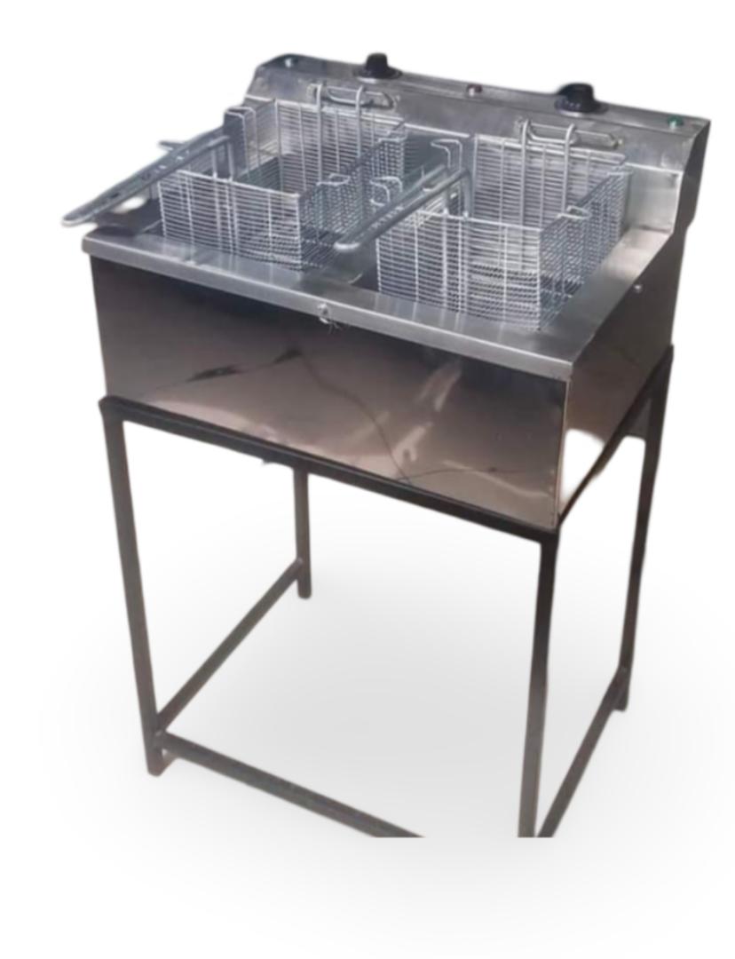 20L Commercial Double Basket Electric Deep Fryer