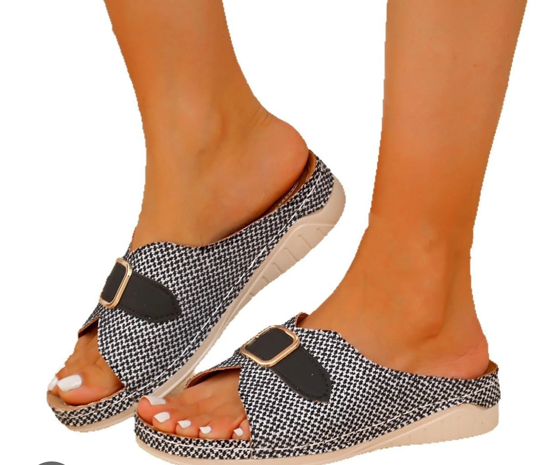 ladies wedge sandals