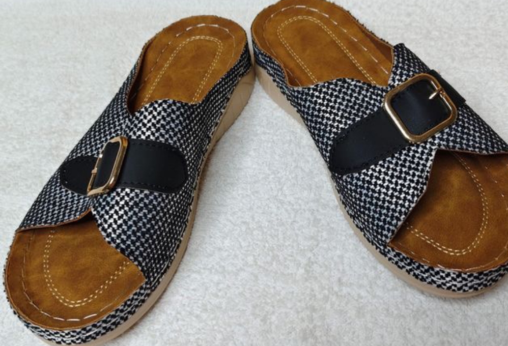 ladies wedge sandals