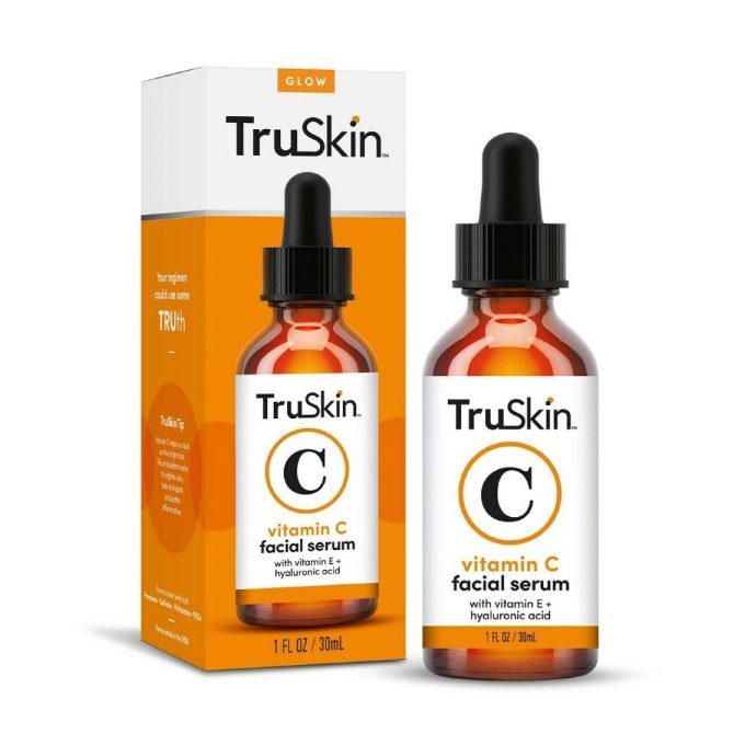 Vitamin C Facial Serum with Hyaluronic Acid & Vitamin E for Bright, Smooth, Glowing Skin