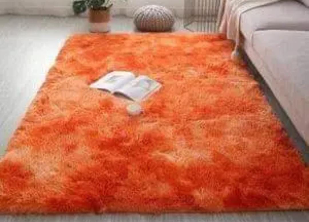 Carpet patches 5x8 This woolen shag rug in cotton Fluffy material and a thick surface is the ideal carpet for your home that will give you value for your money. It is very soft for a warm and cozy liv