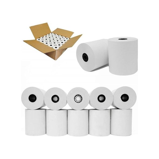 Thermal Paper Rolls 79 By 80mm Brand NewIn A Box (50 Piece)