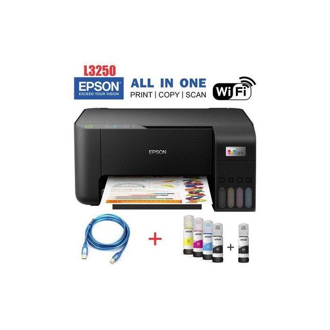 Epson EcoTank L3250 A4 WIRELESS Printer-Print/Scan/Copy+1 Year Warranty