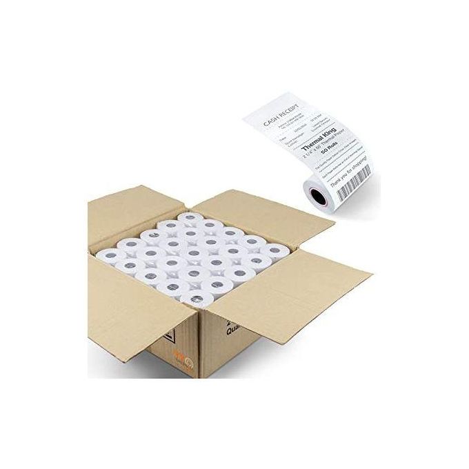 Thermal Printer Rolls Paper 80mm By 79mm-50 Rolls