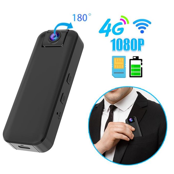Mini Wireless pocket Camera hidden video and voice recorder Upto 1080p video resolution