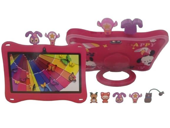 S Color 6GB Ram 256GB Rom Kids Android Tablets with ruber cover