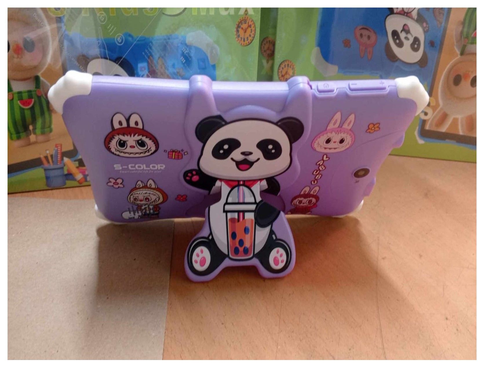 S-Color Kids Smart Tablet 7” Android 14 – 6GB RAM 256GB ROM With sim slot card