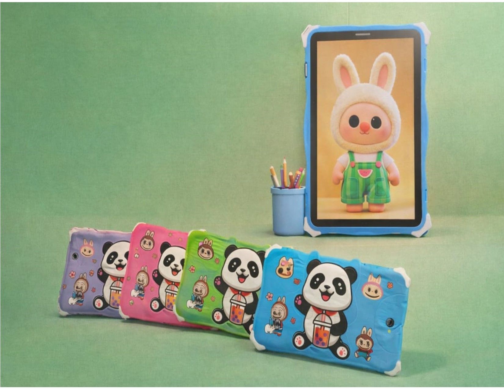 S-Color Kids Smart Tablet 7” Android 14 – 6GB RAM 256GB ROM With sim slot card