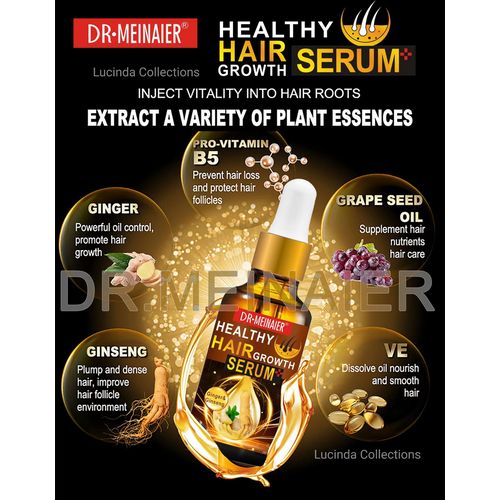 DR MEINAIER Ginger & Ginseng Healthy Hair Growth Serum Prevent Hair Loss