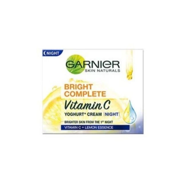 Garnier Bright Complete Vitanim C Yoghurt Night Cream