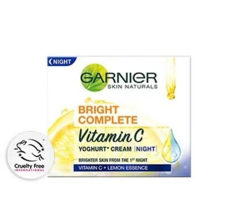 Garnier Bright Complete Vitanim C Yoghurt Night Cream