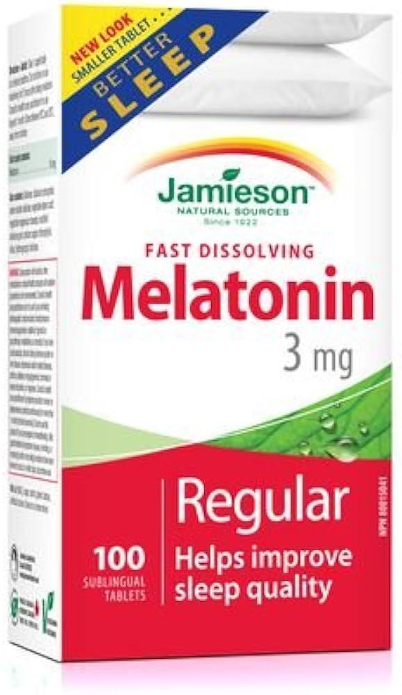 Jamieson Melatonin 3MG 100's
