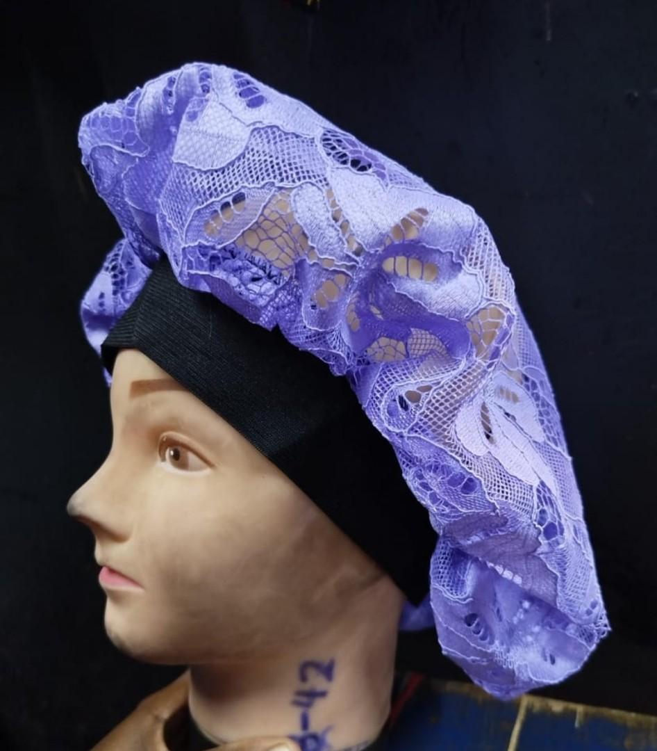 New Breathable Headscarf Sleeping Bonnet Women Curly Hair Net Bonet Wrap Silk Cap Fashion Head Scarf Headwear Night Sleep Hat Adjust Head Cover Hat Curly Springy Hair Styling Accessories Elastic Band