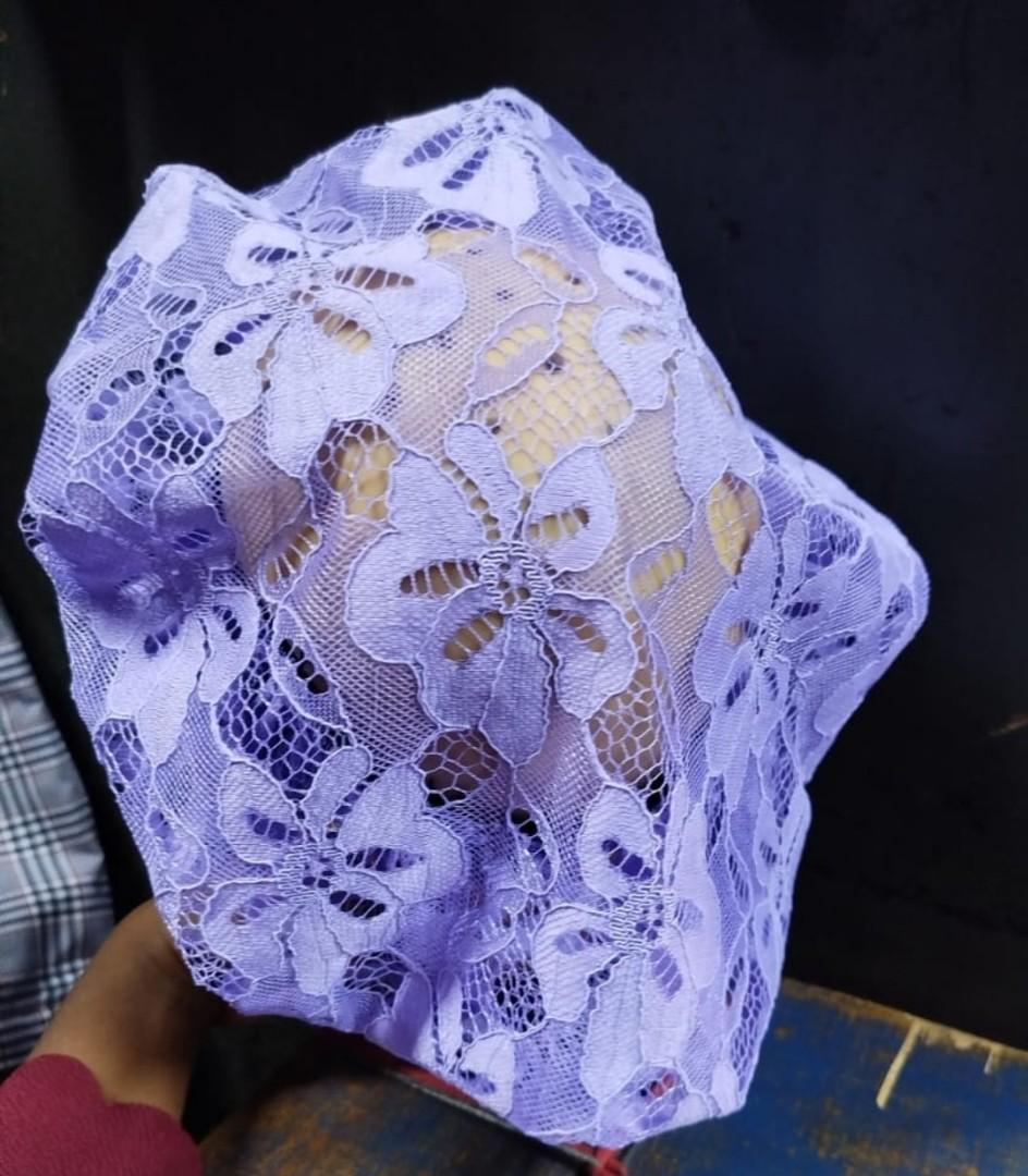 New Breathable Headscarf Sleeping Bonnet Women Curly Hair Net Bonet Wrap Silk Cap Fashion Head Scarf Headwear Night Sleep Hat Adjust Head Cover Hat Curly Springy Hair Styling Accessories Elastic Band