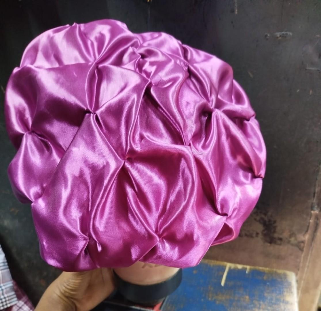 New Satin Headscarf Sleeping Bonnet Women Curly Hair Net Bonet Wrap Silk Cap Fashion Head Scarf Headwear Night Sleep Hat Adjust Head Cover Hat Curly Springy Hair Styling Accessories Elastic Band