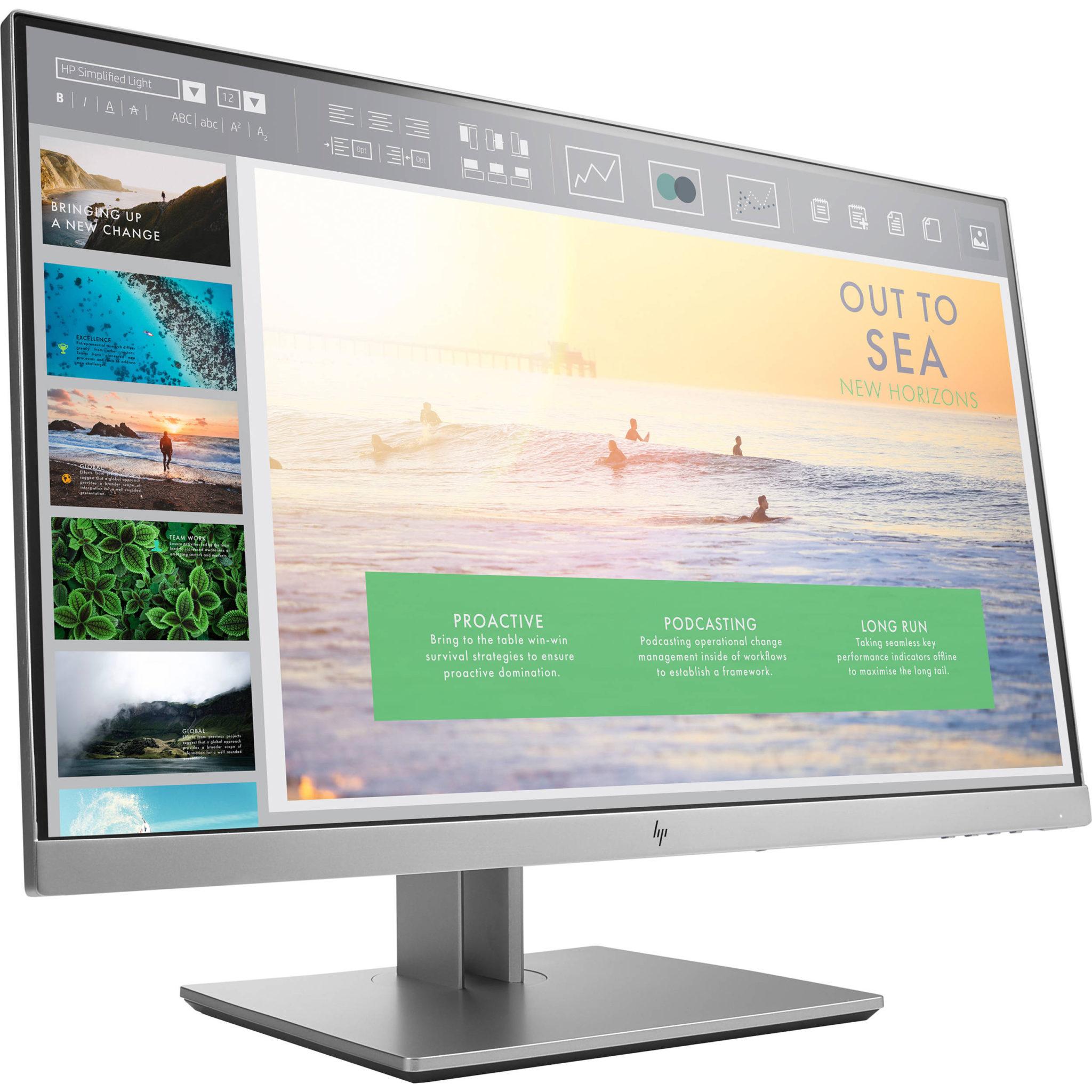 Brand New HP Monitor E243i 24 Inch 16:10, Full HD 1920 x 1200 60Hz EliteDisplay IPS Monitor