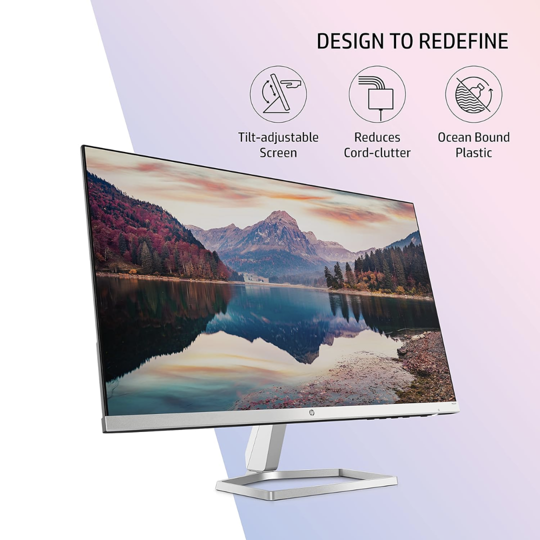 Brand New HP  Monitor M22f Ultra-Slim IPS Display Full HD 1920 x 1080P Resolution with HDMI port and VGA port