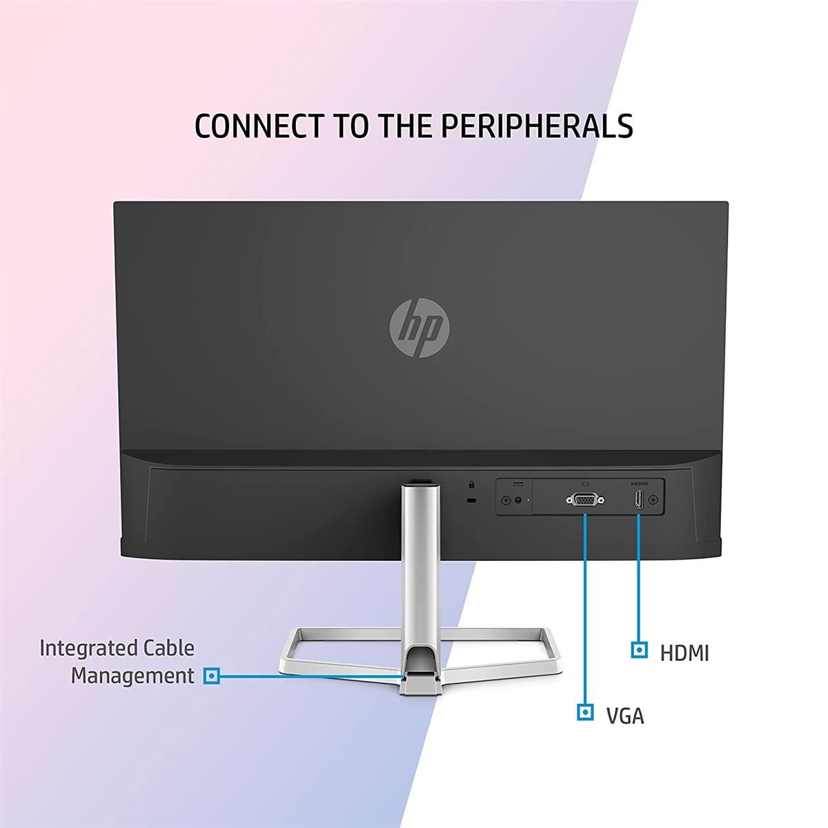 Brand New HP  Monitor M22f Ultra-Slim IPS Display Full HD 1920 x 1080P Resolution with HDMI port and VGA port