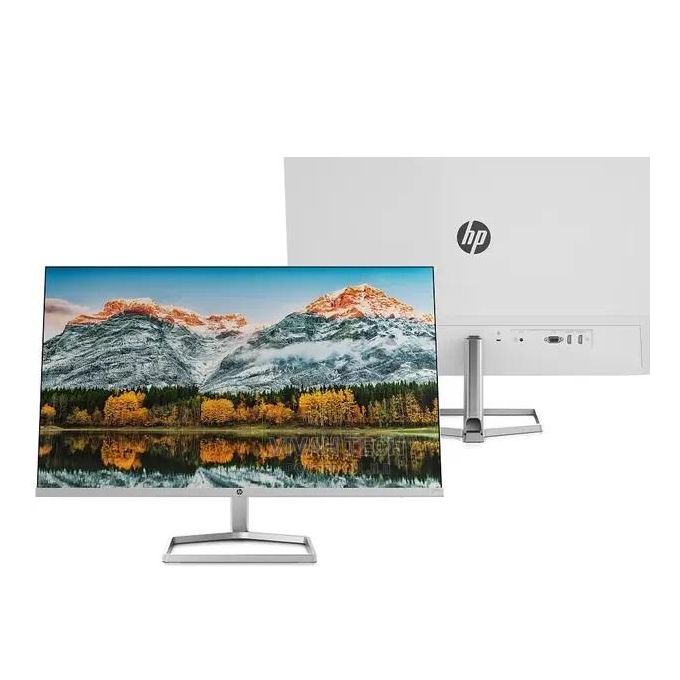 Brand New Monitor HP M27FW 27 Inch FHD 1920 x 1080 60 Hz Resolution Ultra Slim Edge 16:9 FreeSync IPS MONITOR, White Color