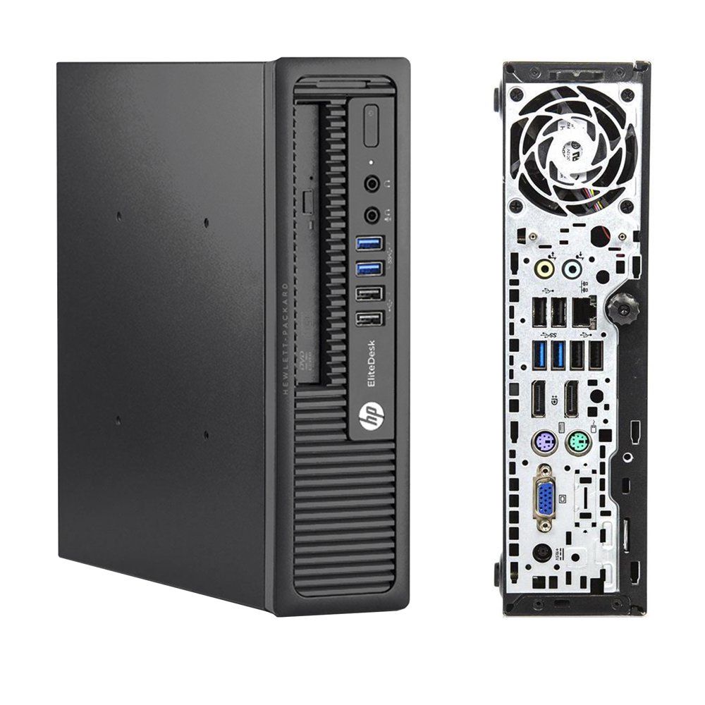 HP REFURBISHED EliteDesk 800 G1 Intel Core I5 4th Gen 3.2Ghz 4GB RAM 500GB HDD Windows 10 Pro Desktop
