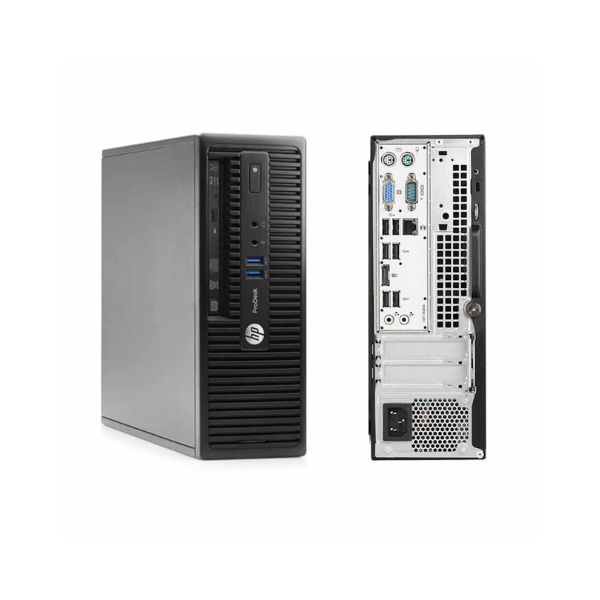 HP REFURBISHED PRODESK 400 G2 3.0 GHz Intel Core i5-4590S Quad-Core processor 4TH GEN, 4GB RAM, 500GB HDD DESKTOP