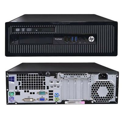 HP REFURBISHED PRODESK 400 G2 3.0 GHz Intel Core i5-4590S Quad-Core processor 4TH GEN, 4GB RAM, 500GB HDD DESKTOP