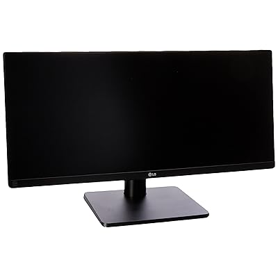 LG UltraWide 29UB67 29-inch  21:9 WFHD IPS Monitor 2560 x 1080 with Built-in Power, Flicker Safe, Split Screen DVI, HDMI, DisplayPort, 300 cd/m2, 5ms,Height Adjustable Matte Black Monitor