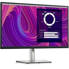 Dell P2723D 27 Inch Ultra Sharp Display QHD  (1440p) 2560 x 1440 at 60 Hz IPS (In-Plane Switching) WLED LCD Monitor [DisplayPort, HDMI, USB Ports] - Black, Silver