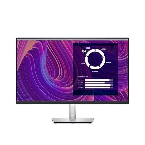 Dell P2723D 27 Inch Ultra Sharp Display QHD  (1440p) 2560 x 1440 at 60 Hz IPS (In-Plane Switching) WLED LCD Monitor [DisplayPort, HDMI, USB Ports] - Black, Silver
