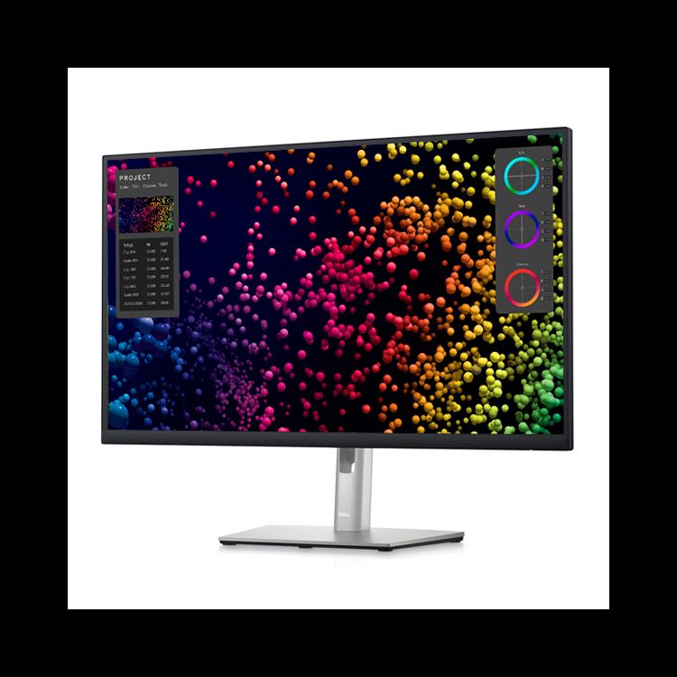 Dell P2723D 27 Inch Ultra Sharp Display QHD  (1440p) 2560 x 1440 at 60 Hz IPS (In-Plane Switching) WLED LCD Monitor [DisplayPort, HDMI, USB Ports] - Black, Silver